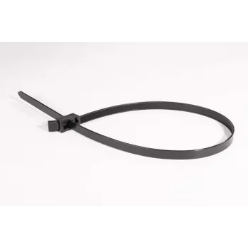 Collier de serrage réutilisable HellermannTyton SpeedyTie 750 mm x 13 mm noir (lot de 5) 115-00030