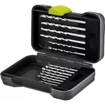 Ensemble de 15 forets à maçonnerie GOOBAY TOOLS 4-12 mm à pointe en carbure de tungstène dans un étui 77849