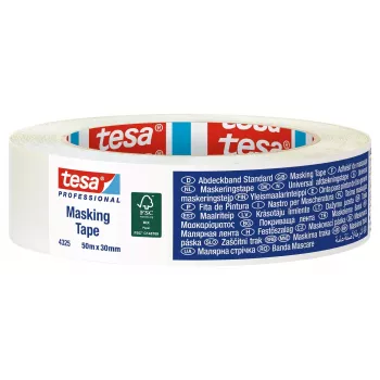 Ruban de masquage Professional beige tesa STANDARD 04325-00002-01 50 m x 30 mm