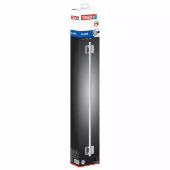 tesa Klaam Porte-serviette, autocollant, chrome, métal, jusqu'à 6 kg 40264-00000-00