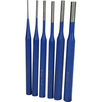 Brilliant Tools BT085006 Ensemble de chasse-goupilles, 6 pièces, 3-10 mm, acier chrome-vanadium