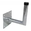 WEIß WHS250048FZ Support mural acier 250 mm blanc (39017)