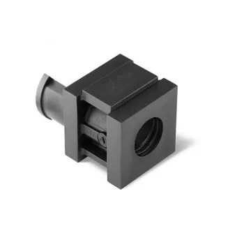 Insert de presse-étoupe à un trou sans halogène HELLERMANNTYTON VP-S 11-12 Ins-sgl-PL-BK, noir, pack de 20 (440-00013)