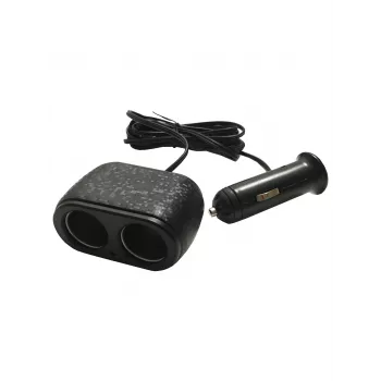 Prise double IWH, courant max. 10 A 12/24 V DC (019012)