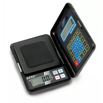 Kern CM 150-1N Pocket Scale, 150 g Capacity, 0.1 g Readability, Battery Powered