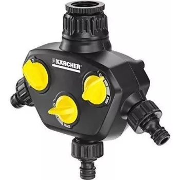 Répartiteur 3 voies Kärcher 2.645-200.0, flexible d'aspiration 60 mm avec clapet anti-retour