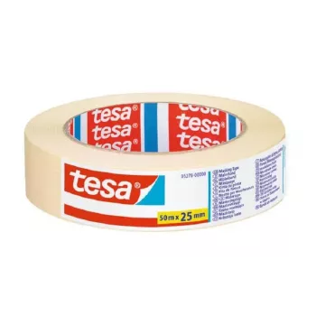 Ruban de masquage tesa Economy 05278-00000-03 blanc 50 m x 25 mm