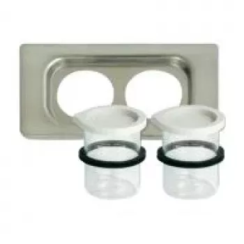 Ensemble de boîtes de conservation alimentaire EMAG 4,0 L avec 2 boîtes en verre de 0,6 L