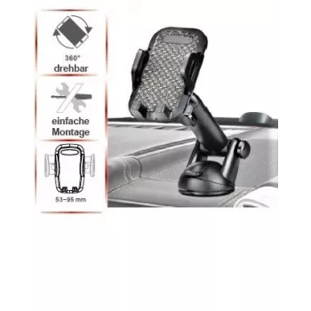 Support de smartphone universel pour voiture IWH 019262 avec ventouse et col de cygne flexible