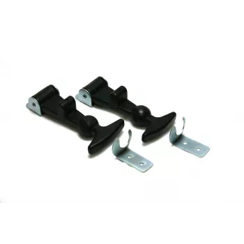 Support de capot IWH 022899 12 x 3 x 3 cm noir