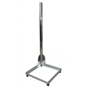 Support de balcon en aluminium WEIß BS4040 base 40x40 cm, mât 1 m, diamètre 48 mm 3040