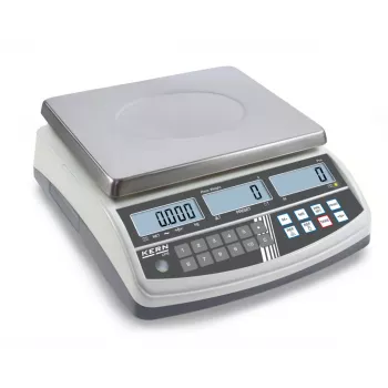 KERN CPB 30K0.5N Balance de comptage, capacité 30 kg, précision de lecture 0,5 g, fonctionnement sur batterie et secteur