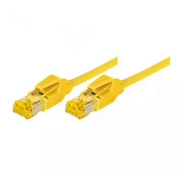 Câble patch TECLINE Dätwyler Cat 6a S/FTP, PiMF, jaune, 3,0 m, 10 Gbit/s, sans halogène, connecteurs Hirose TM31 78003Y