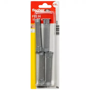 Douille d'ancrage à injection Fischer FIS H 16 x 85 K K NV, plastique, 1 ensemble (503788)