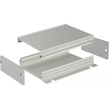 Boîtier profilé en aluminium Bopla FILOTEC F 1048-220 WL, 105 x 48 x 220 mm 97218220.H