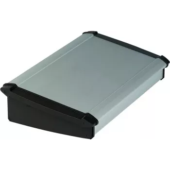 Boîtier console Bopla TOPLINE ATPH 1850-250, 250 x 181 x 53 mm, aluminium moulé sous pression, gris graphite (RAL 7024) 92850250.MT1