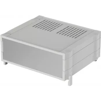 Boîtier de bureau Bopla BO 62618 L BOTEGO avec accessoires, 307,35 x 256,9 x 65,2 mm, ABS, gris clair RAL 7035 68626091.MT2