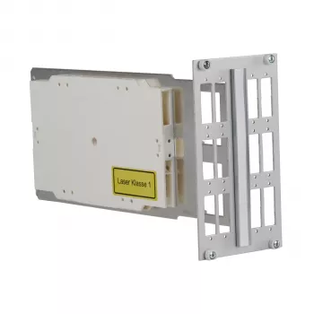 EFB-Elektronik 3U 14HP support de modules fibre optique pour 12x SC duplex, non équipé 53711.24