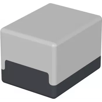 Boîtier BOPLA E 408 en polystyrène, gris, 65 x 50 x 45 mm, IP40, raccordement à vis