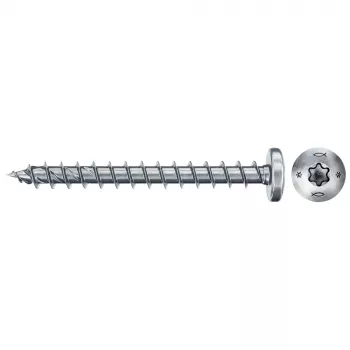 Vis à aggloméré Fischer Power-Fast II CZF 670636 4,5 x 40 mm Pozidriv PZ2 acier zingué, 200 pièces