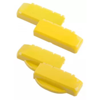 Verrou de charnière Bopla B SC HB PC-V0-1023, polycarbonate, jaune signalisation, 100 x 27 x 48,3 mm 96910003