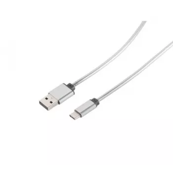 Câble Exertis Connect 39910214 USB-C vers USB-A, 1 m, USB 3.2 Gen 1, argent