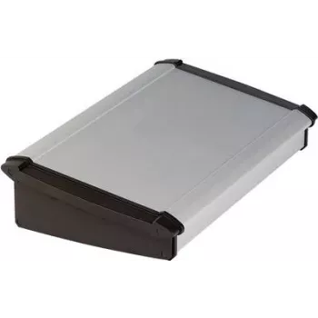 Boîtier console Bopla TOPLINE ATPH 1865-150, aluminium, gris graphite (RAL 7024), 150 x 181 x 68 mm 92865150.MT6