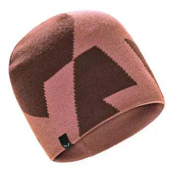 Salewa Pure Reversible Wool bonnet - Etruscan Red