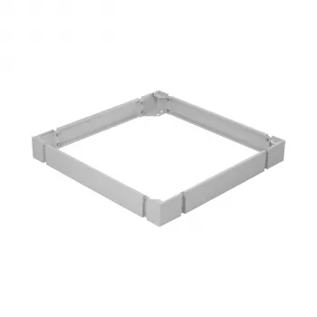 EFB Elektronik Socle pour armoires réseau 600x600 mm, gris PEL-SOK66VV.GR