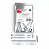 TOX Kipp Stopp Furniture Anti-Tip Kit, 2 Pieces (01160130)