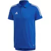 Polo adidas Condivo 20 homme Team Royal Blue/White ED9237 taille S