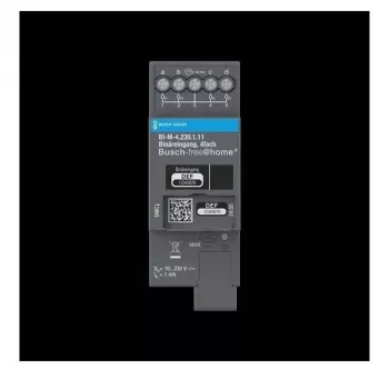BUSCH-JAEGER KNX Binary Input 4-Channel BI-M-4.230.1.11 (2CDG510016R0021)