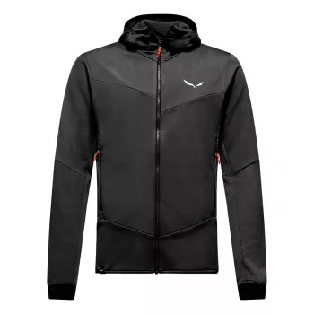 Veste polaire Salewa Sella Crevasse HD homme - Black Out / XL