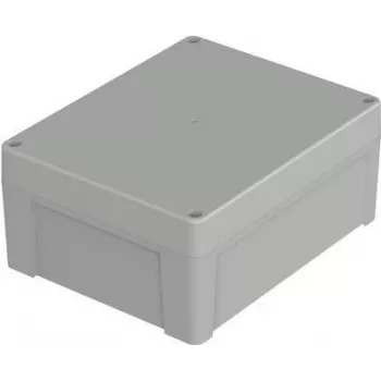 Bopla Euromas X/XT 241911 7035 Boîtier électronique, 240 x 193,3 x 105,6 mm, ABS, gris clair RAL 7035 07524191
