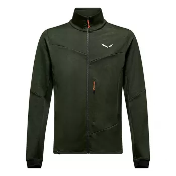 Veste polaire Salewa Sella Crevasse pour homme - Dark Olive, taille M