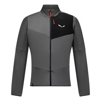 Veste polaire Salewa Ortles Fleece FZ pour homme - Onyx, taille L