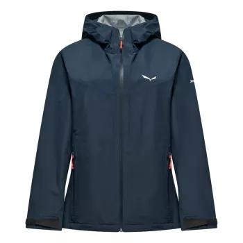 Veste Salewa Puez Aqua 4 PTX 2.5L pour femme - Navy Blazer - 36 (S)