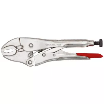 Pince-étau Gedore RED 3301177 185 mm mâchoire courbée nickelée