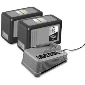 Kit de démarrage Kärcher Battery Power+ 36/75 – batterie Li-Ion 36V 7,5Ah et chargeur rapide 2.445-070.0