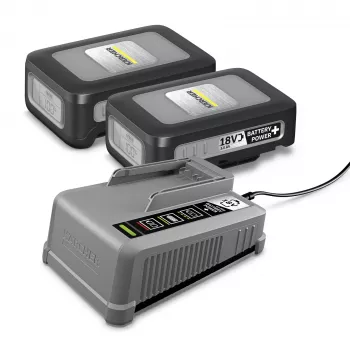 Kit de démarrage Kärcher Battery Power+ 18/30 2.445-072.0 - batterie Li-Ion 18V 3,0Ah et chargeur
