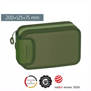 BRUNNEN s'maepp Sweet Colour Code Filled Pencil Case, Green, 34 Pieces, 20 x 7.5 cm 104942150