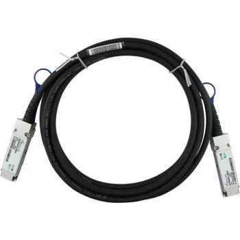 Câble d'attache direct BlueLAN SC282801L0.5M30 100G QSFP28, 0,5 m, cuivre passif, Infiniband EDR, compatible Dell 470-ABPW 470-ABPW-BL
