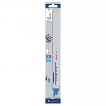 Lame de scie sabre Bosch Professional S1237HBF pour métal épais, 300 mm, lot de 5 2608659000