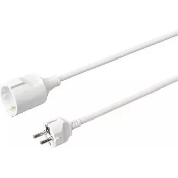 Câble de prolongation SYGONIX SY-4872638 16 A blanc 5 m