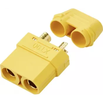 Reely RE-7471836 XT90 Gold-Plated Battery Socket Connector (1 pc)