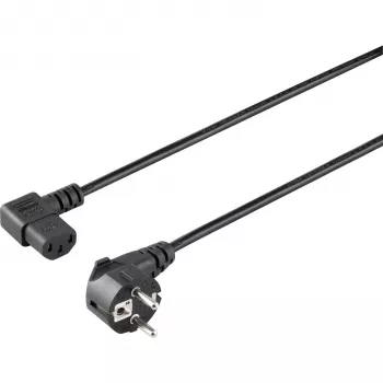 Câble d'alimentation pour appareil froid Sygonix SY-5042710 CEE 7/7 vers IEC C13 2 m noir