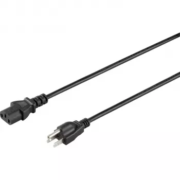 Câble d'alimentation IEC C13 Sygonix SY-5042706 CEE 7/7 vers C13 2 m noir