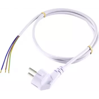 Câble de raccordement d'alimentation Sygonix SY-5043482 blanc 2,00 m