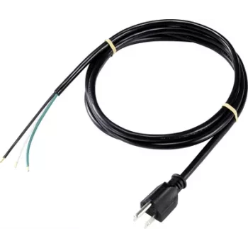 Câble de raccordement d'alimentation Sygonix SY-5043454 noir 2,00 m
