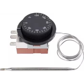 Thermostat encastré SYGONIX 0 à +120 °C, sonde capillaire, 16A SPDT (SY-5044424)